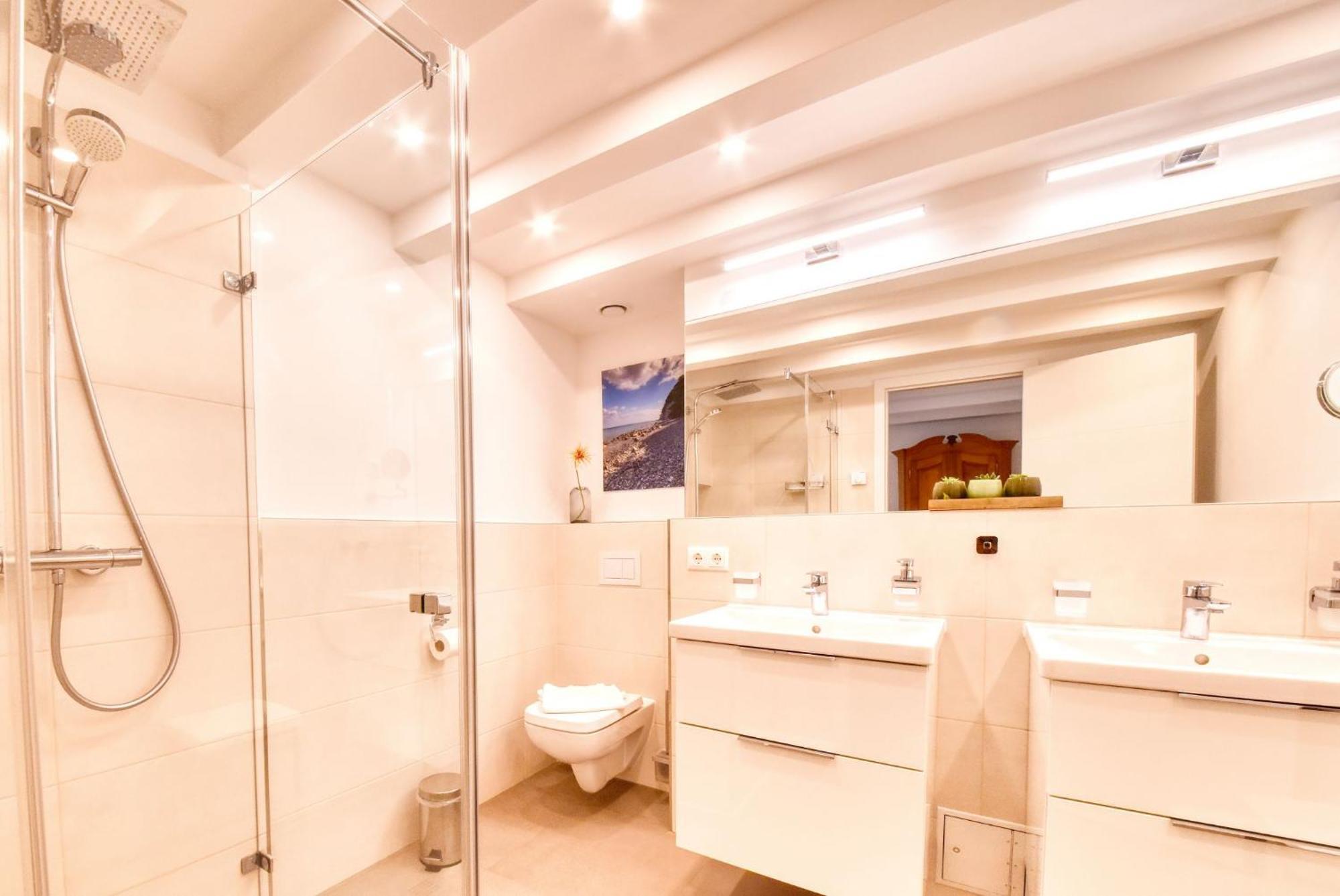 Ferienwohnung Kiek In Im Haus Wittow Prora Binz Bagian luar foto