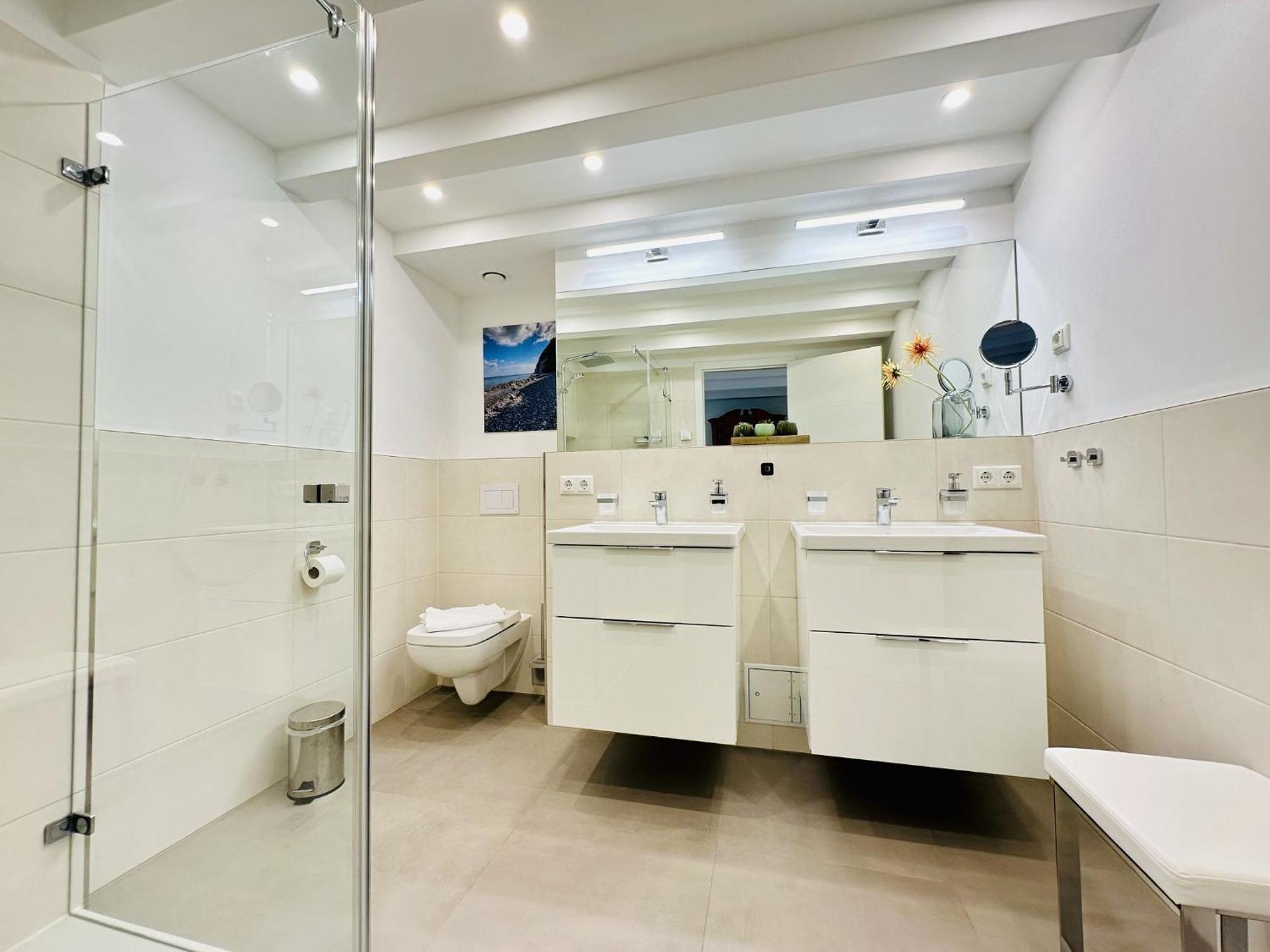 Ferienwohnung Kiek In Im Haus Wittow Prora Binz Bagian luar foto