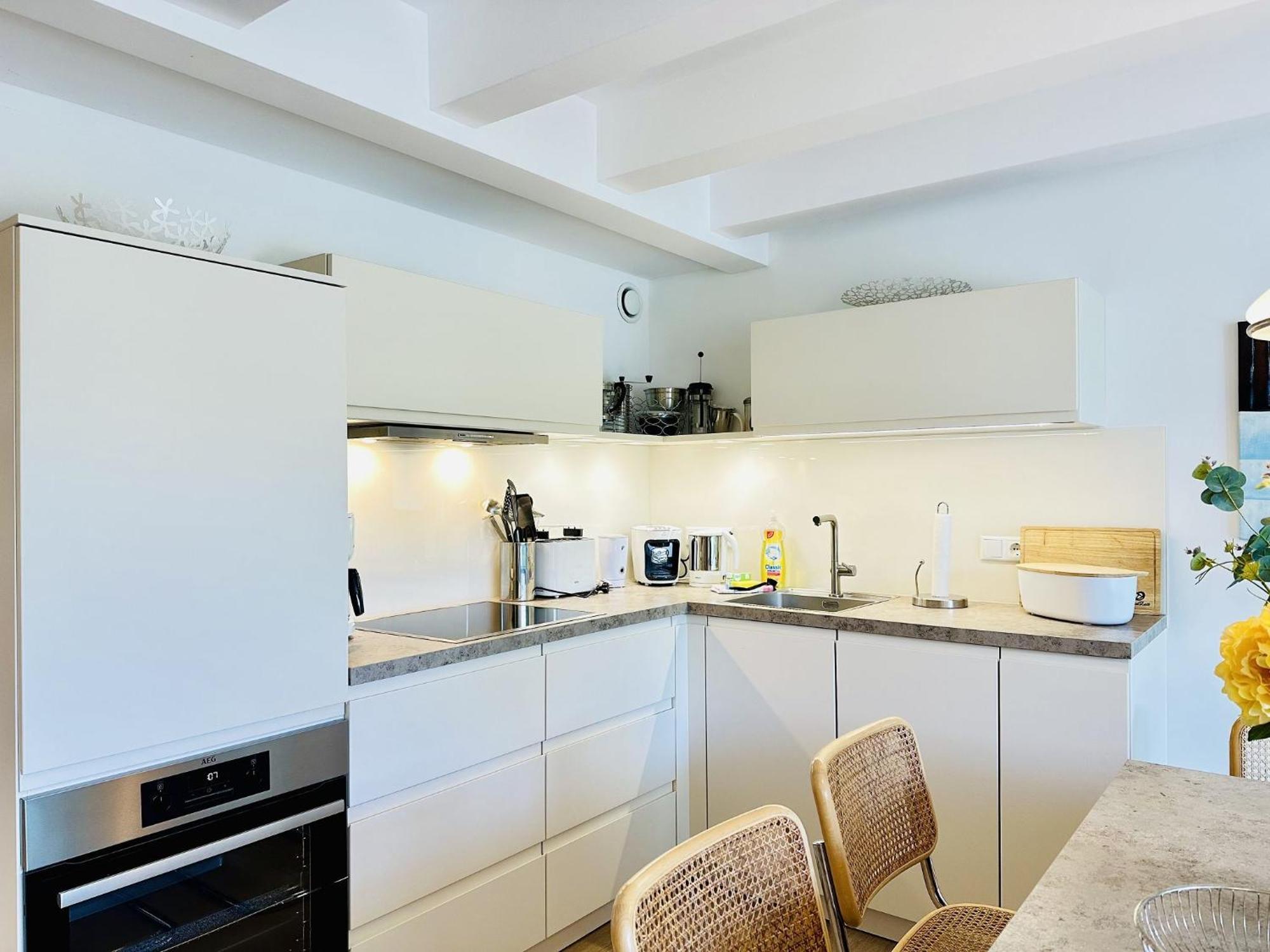 Ferienwohnung Kiek In Im Haus Wittow Prora Binz Bagian luar foto